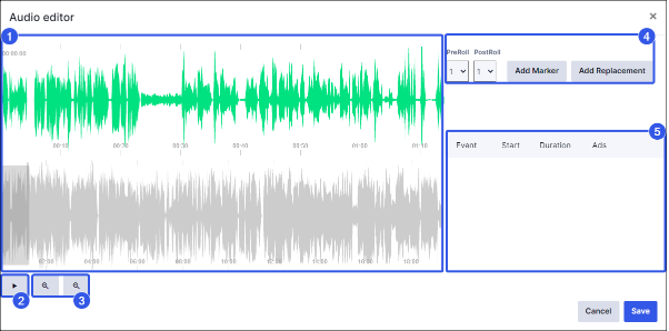 Audio editor
